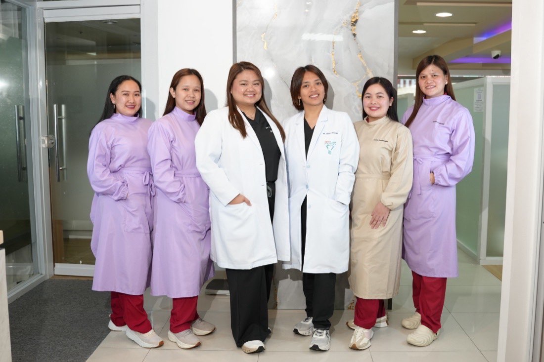The Home of Dental Aesthetics team in the clinic